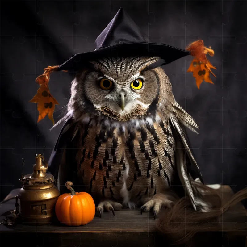 Halloween Animal Costume Photography