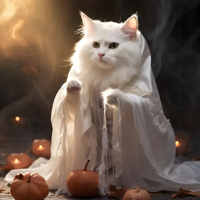 Halloween Animal Costume Photography