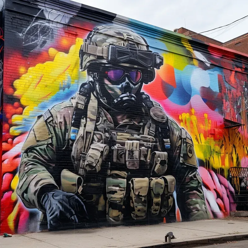 Simple Street Art Graffitis