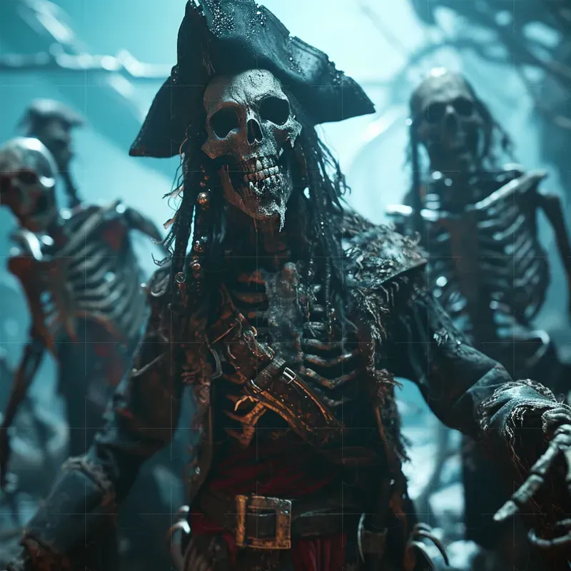 Epic Pirate Cinematic Scenes