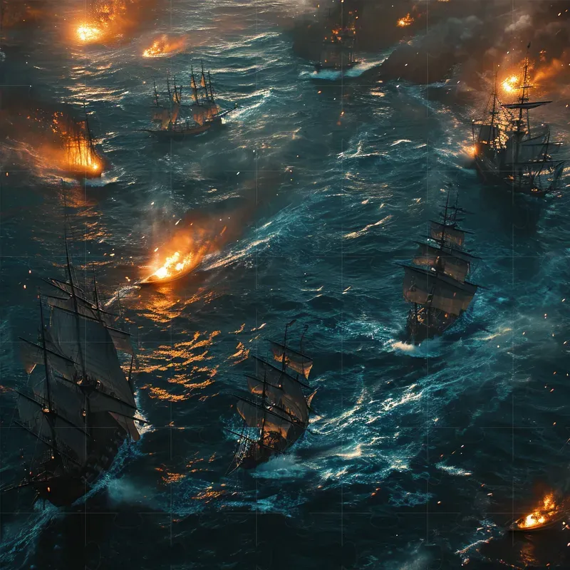 Epic Pirate Cinematic Scenes