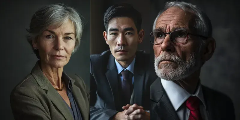 Professional Realistic Business Portraits generated by undefined