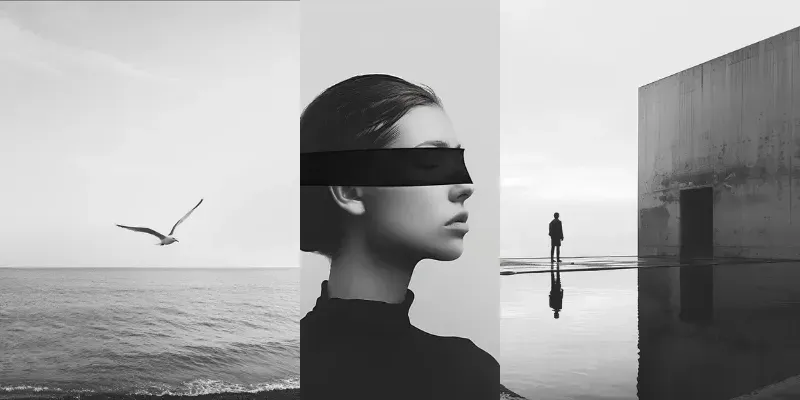 Stunning Black And White Poster Prints generated by undefined
