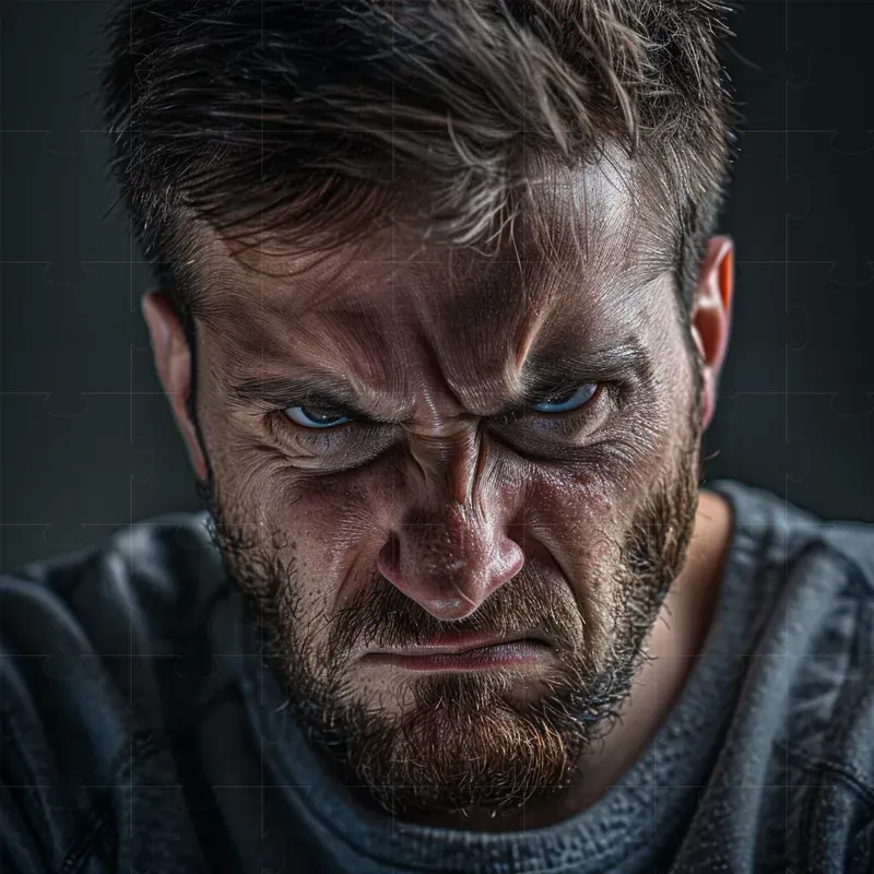 Insanely Realistic Angry People Photos