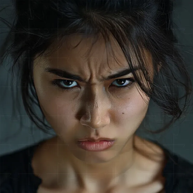 Insanely Realistic Angry People Photos
