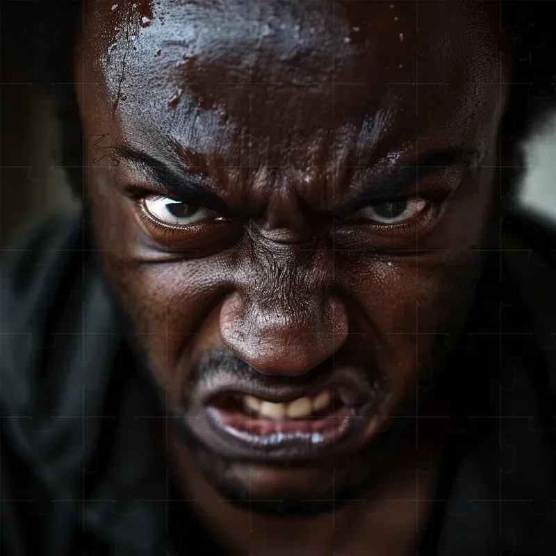 Insanely Realistic Angry People Photos