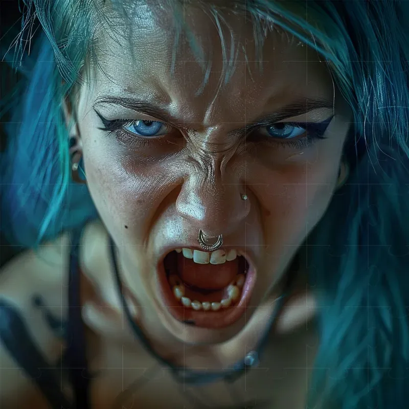 Insanely Realistic Angry People Photos