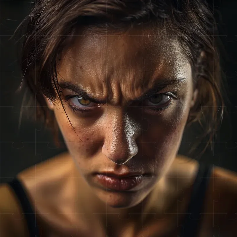 Insanely Realistic Angry People Photos