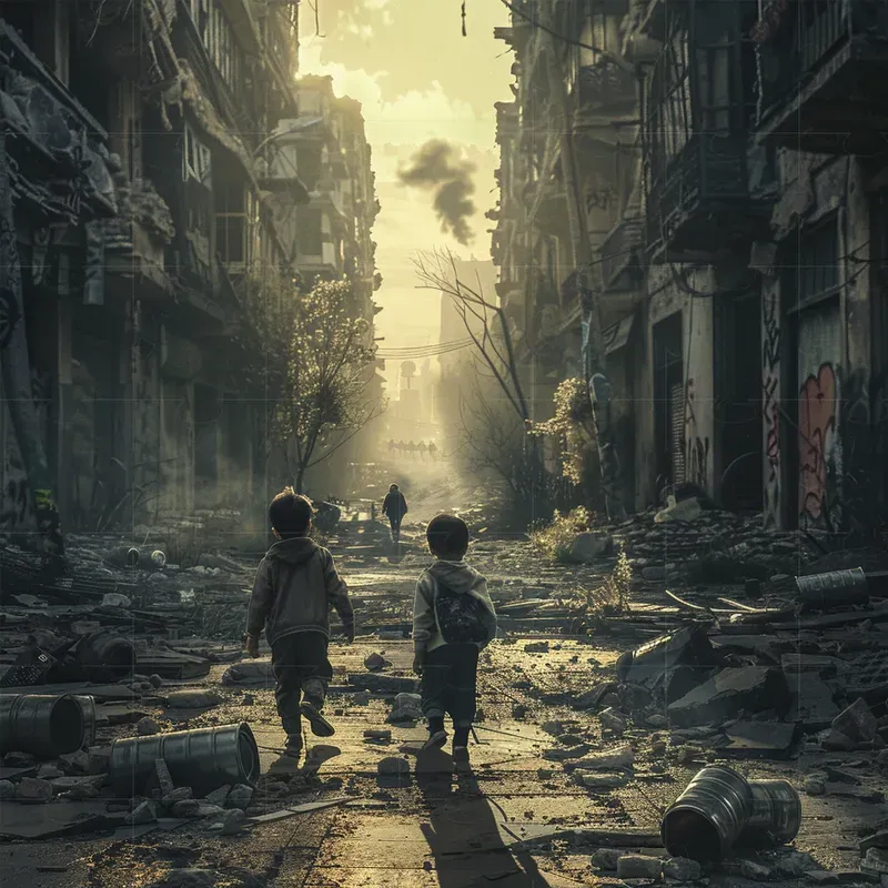 Cinematic Post Apocalyptic Scenes