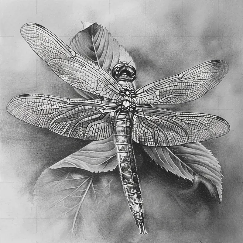 Detailed Pencil Drawing Art