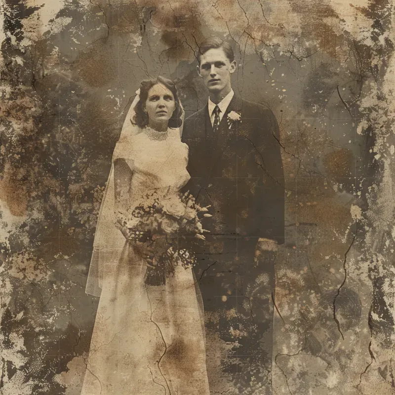 Realistic Vintage Family Photographs