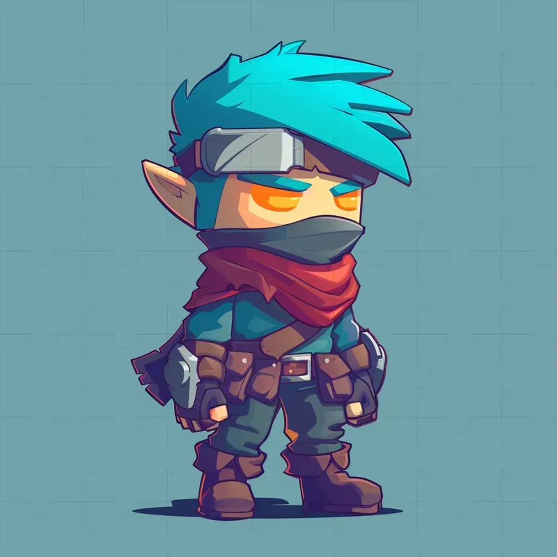 Simple 2D Sidescrolling Game Characters