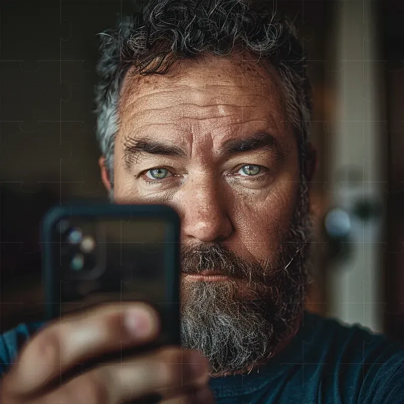 Stunning Mirror Selfie Portrait Photos
