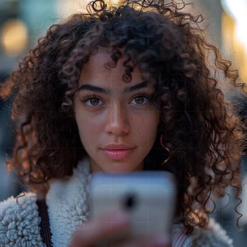 Stunning Mirror Selfie Portrait Photos