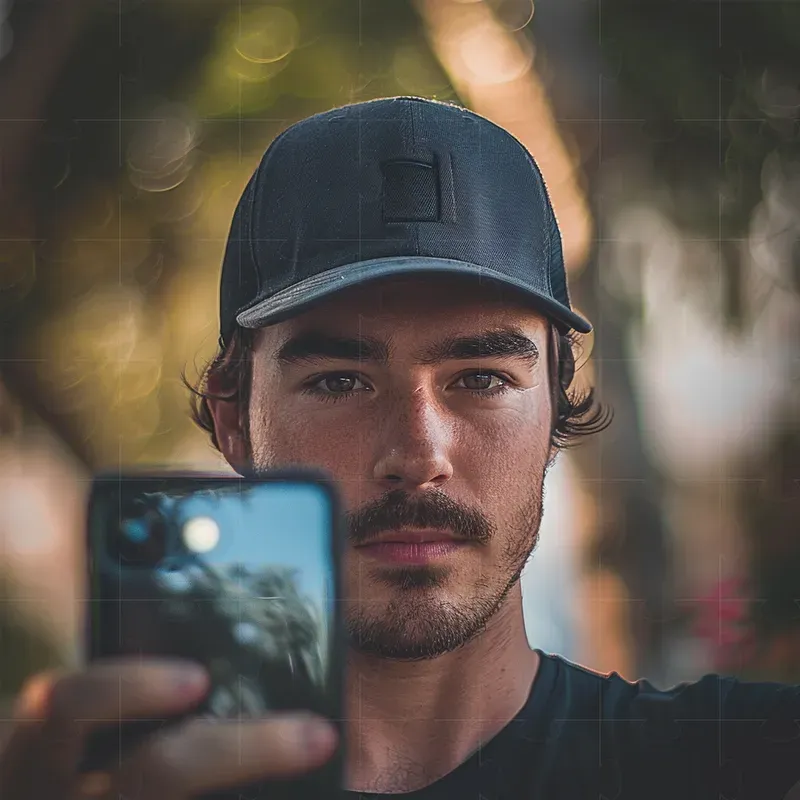 Stunning Mirror Selfie Portrait Photos