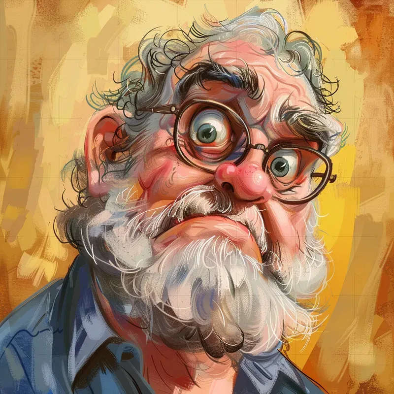 Humorous Caricature Portrait Cartoons