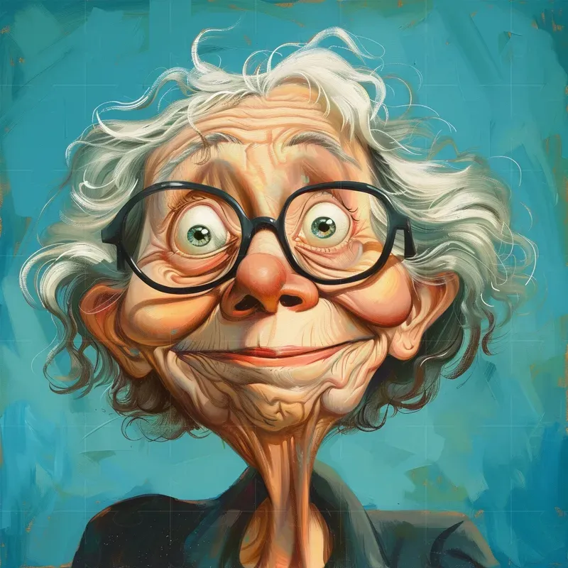 Humorous Caricature Portrait Cartoons