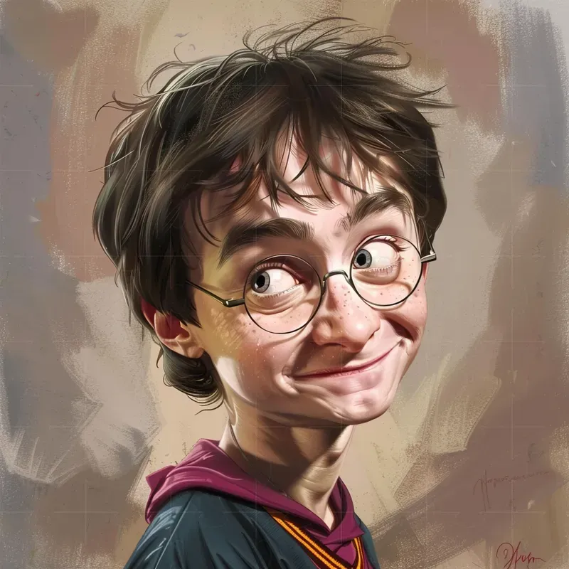 Humorous Caricature Portrait Cartoons