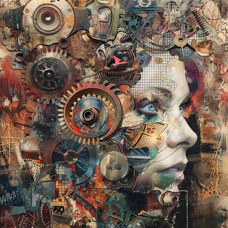 Crazy Collage Artworks