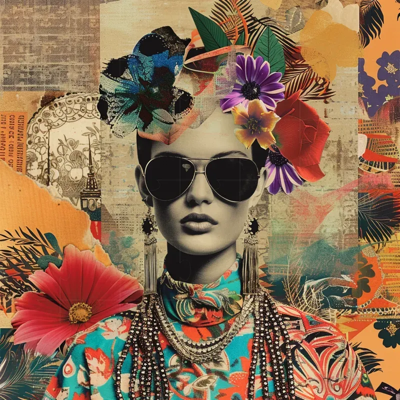 Crazy Collage Artworks