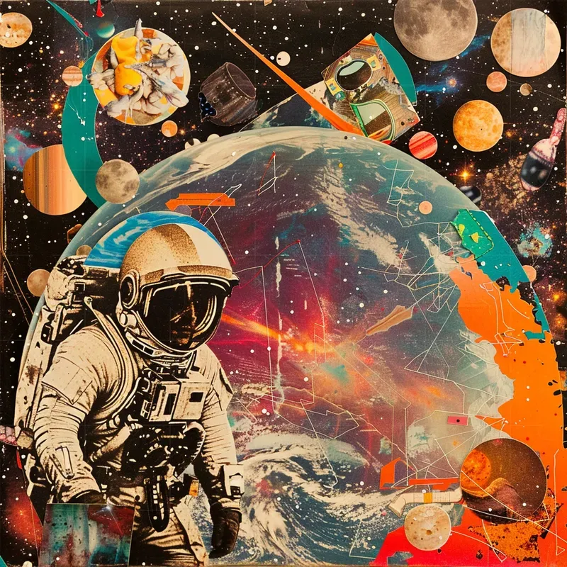 Crazy Collage Artworks