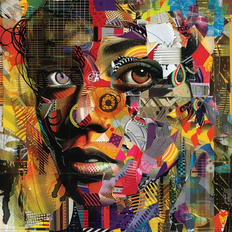 Crazy Collage Artworks
