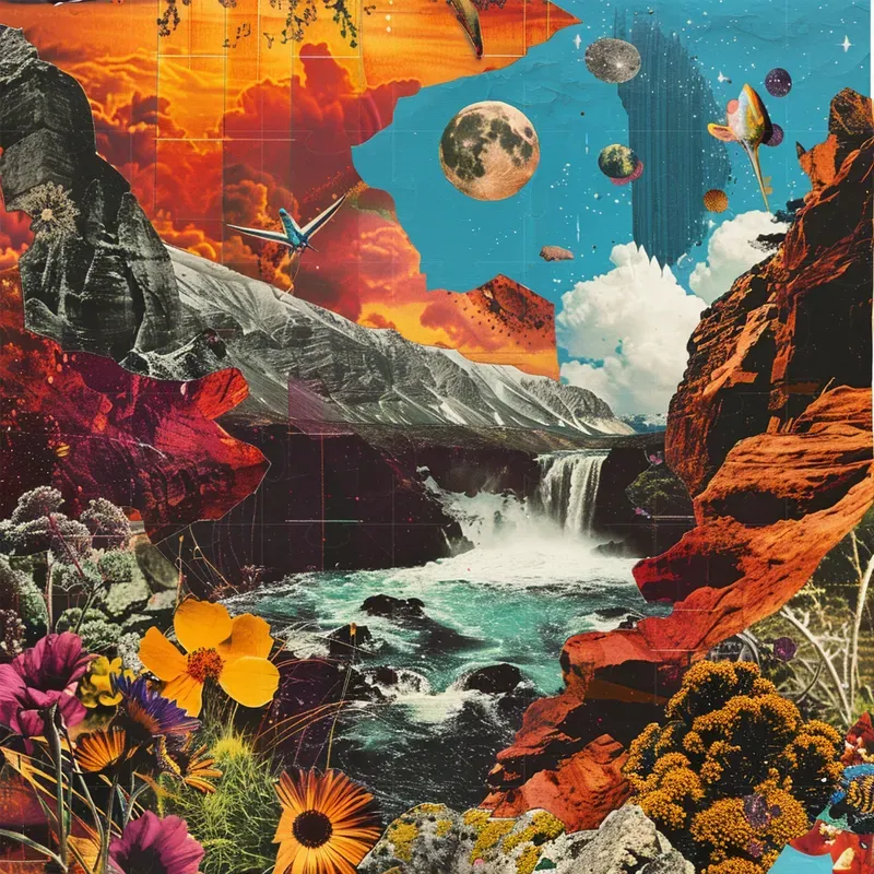 Crazy Collage Artworks