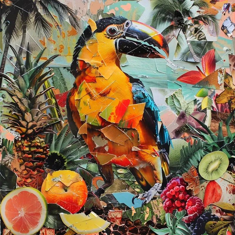 Crazy Collage Artworks