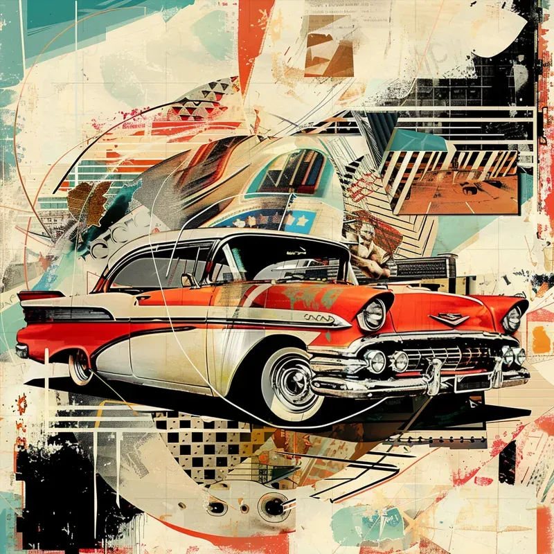Crazy Collage Artworks