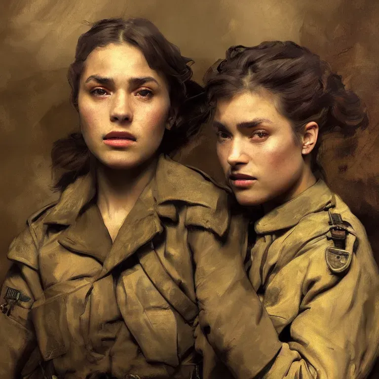 WWII Women Portraits
