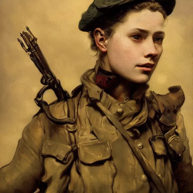 WWII Women Portraits