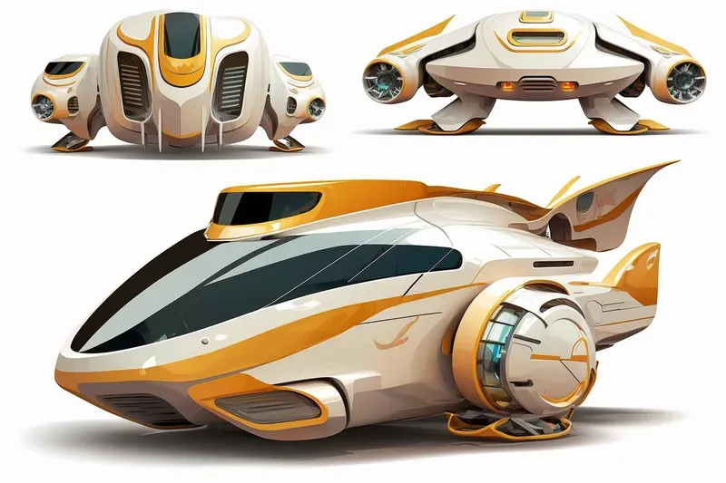 Futuristic Vehicle Prototype