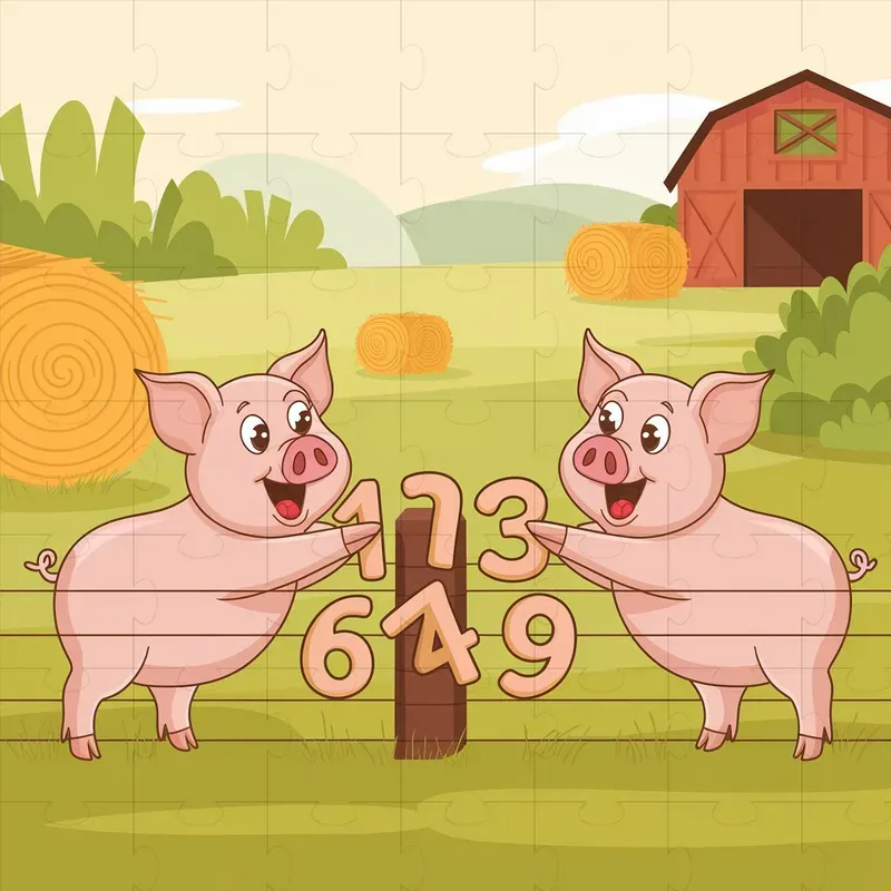 Counting With Cute Animals For Kids