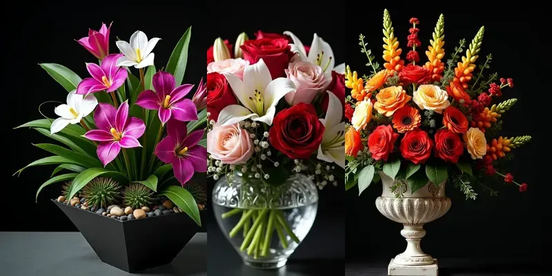 Customizable Floral Art Arrangements generated by undefined