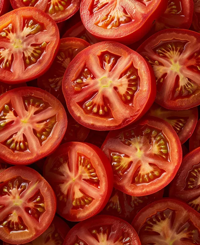 Fresh Fruits And Vegetables Patterns