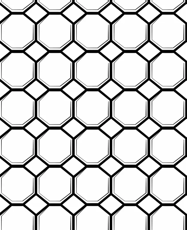Black And White Geometric Patterns