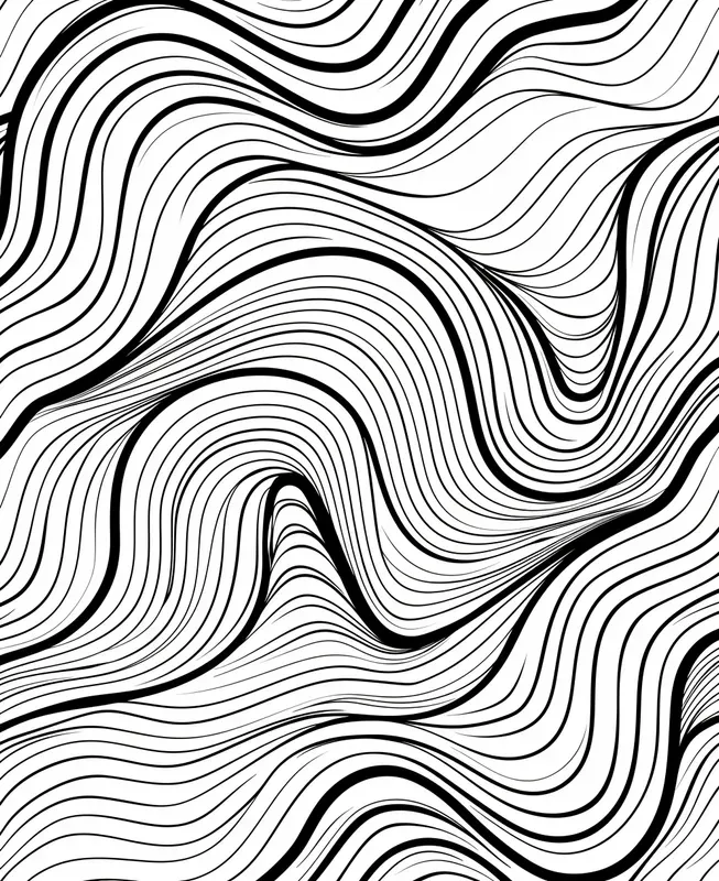 Black And White Geometric Patterns