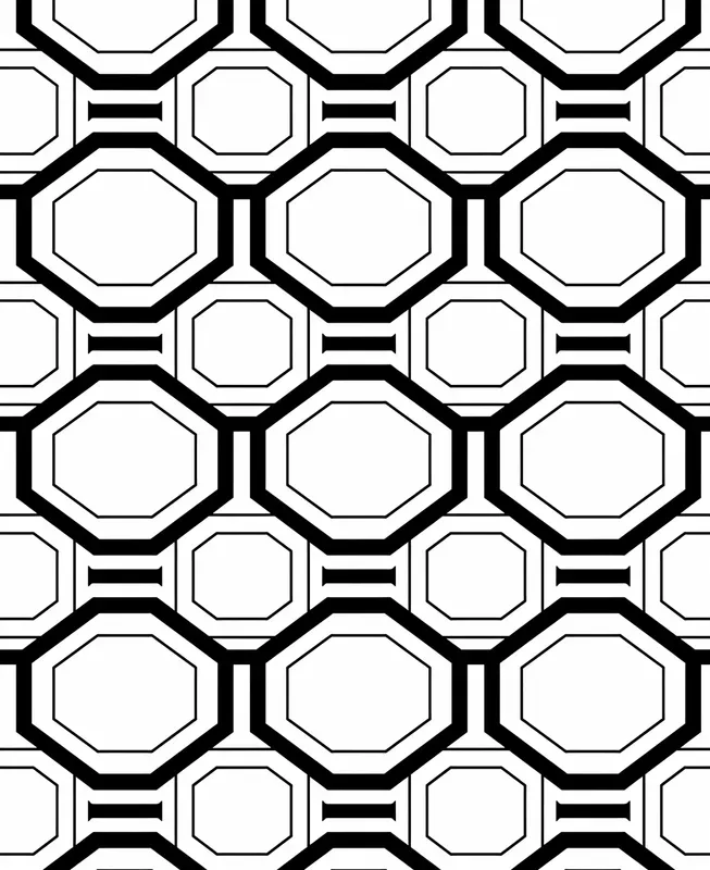 Black And White Geometric Patterns