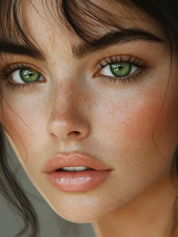 Girls Closeup Portraits