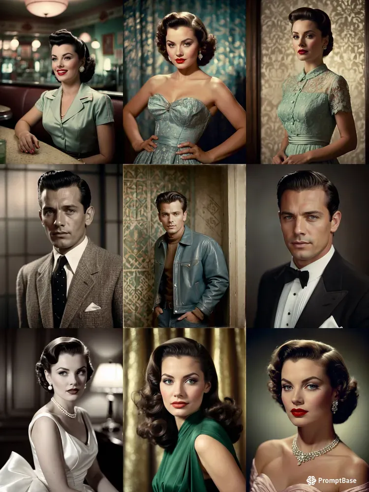 Vintage Photography Of Mid20th Century