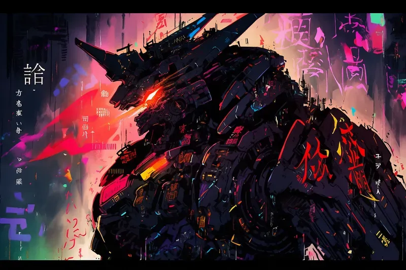 Japanese Powerful Art Colors