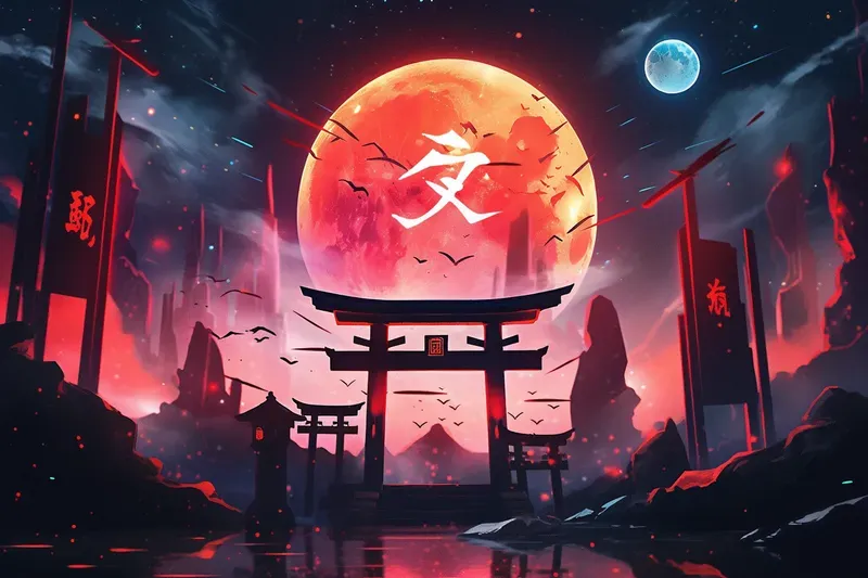 Japanese Powerful Art Colors