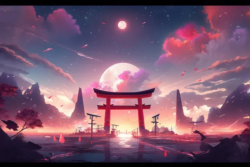Japanese Powerful Art Colors