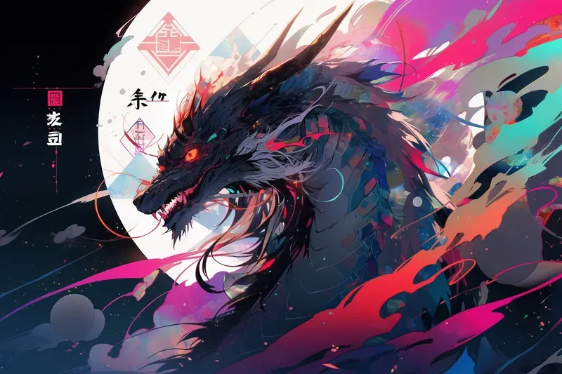 Japanese Powerful Art Colors