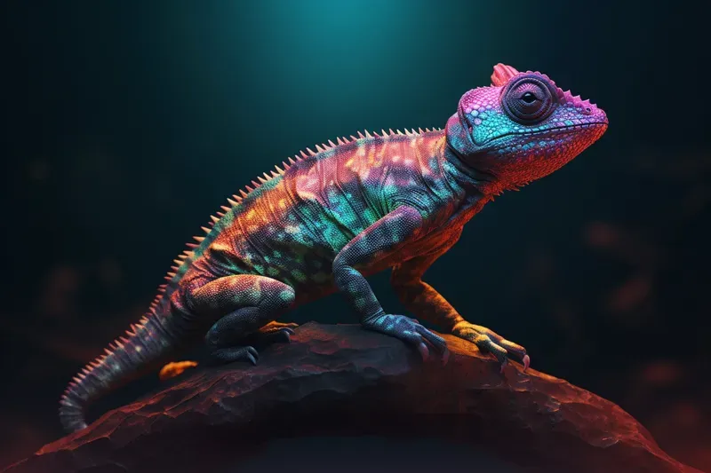 Neon Animals Dreamscape