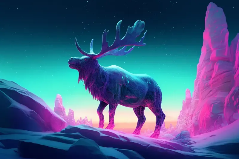 Neon Animals Dreamscape