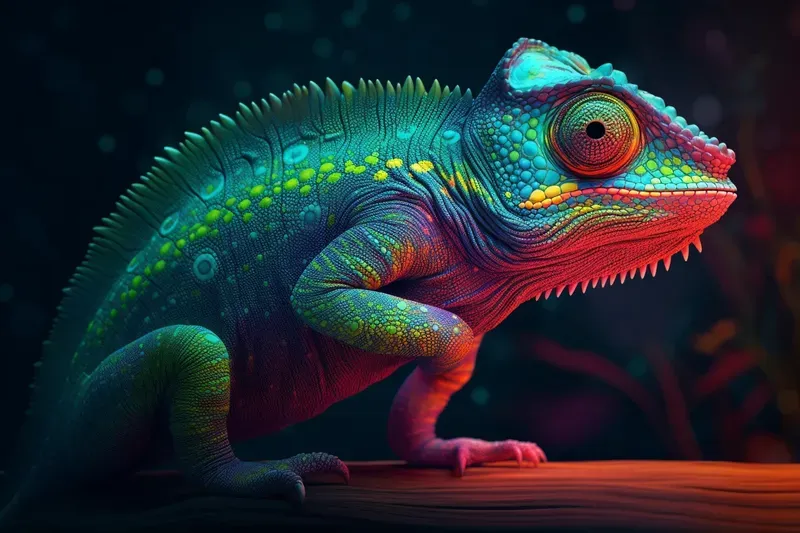 Neon Animals Dreamscape