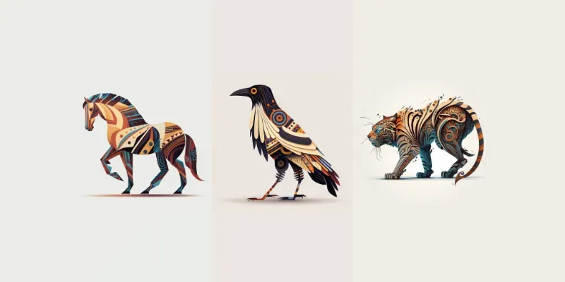 Merch Animal Design T-Shirts generated by undefined