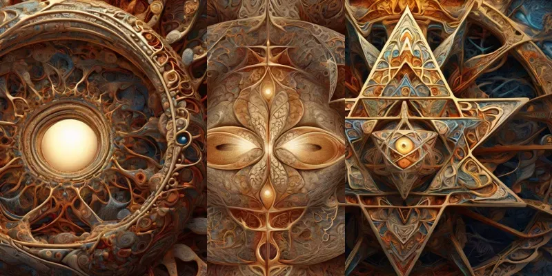 Cosmic Wisdom Sacred Geometries generated by undefined
