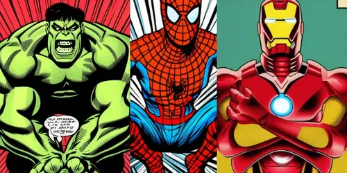 Marvel Comics Superhero generated by stable-diffusion